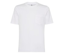 T-Shirt mit Slim Fit-Passform