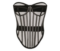 KIM DOLCE&GABBANA Tüll-Korsett