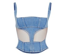 Illusion Denim Korsett