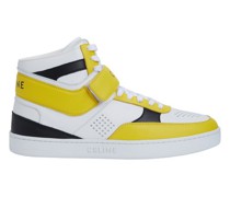 Ct-03 High Sneaker Mit Klettverschluss In Kalbsleder