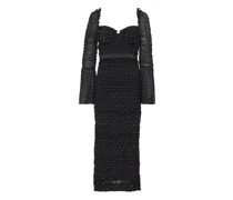 Midikleid mit Strasssteinen