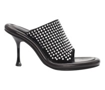 Bumper-Tube Leather Mules