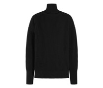Oversize-Pullover Geirnart mit hohem Kragen