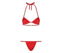 Triangel-Bikini mit Logo