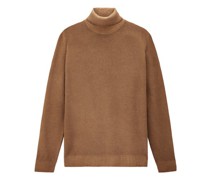 Eingefärbter Rollkragen-Sweater