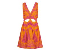Kurzes Kleid Pineapple Love Orange