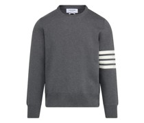 Baumwollpullover 4-Bar mit Milano-Stich