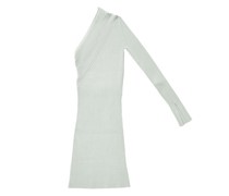 Geripptes asymmetrisches Kleid Zero303