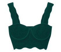 Festoniertes Top Delia
