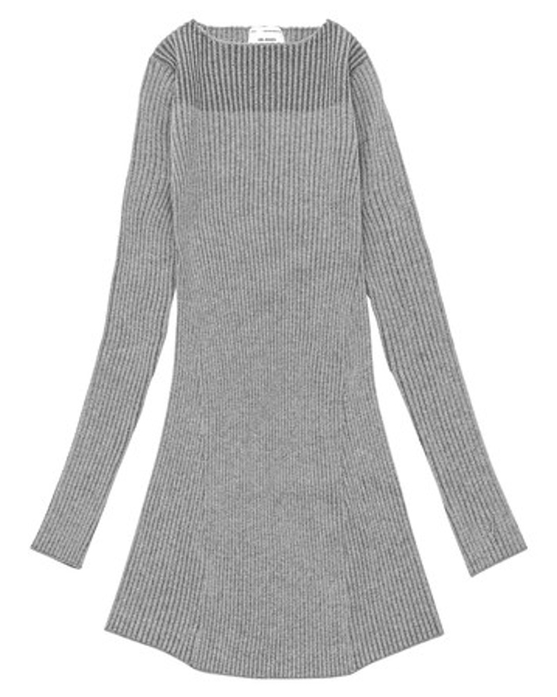 Axel Arigato Damen Geripptes Wollkleid Selva