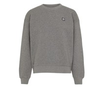 Sweatshirt mit Patch Fox Head
