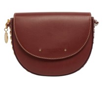 Mittelgroße Schultertasche mit Überschlag