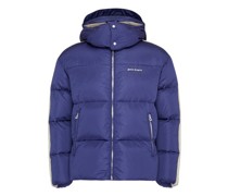 Track-Daunenjacke mit Kapuze