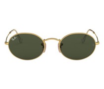 Ovale Sonnenbrille