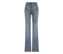 Ausgestellte Jeans