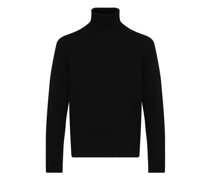 Pullover mit Curved-Logo