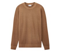 Eingefärbter Rundhals-Sweater