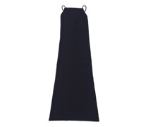 Geripptes Camisole-Kleid in Midi-Länge Zero104