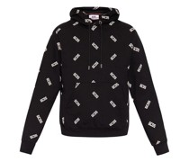 Bedruckter Kapuzenpullover