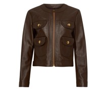 Blouson mit rundhalsausschnitt