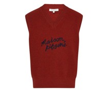 Oversize-Weste mit Logo