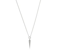 Spitze Halskette Lifeway mit Diamanten und in Silber
