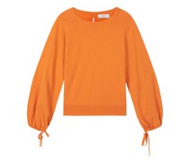 Kaschmirpullover mit Rundhalsausschnitt