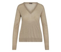 V-Ausschnitt-Sweater