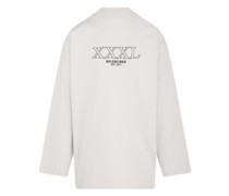Oversize-T-Shirt mit langen Ärmeln