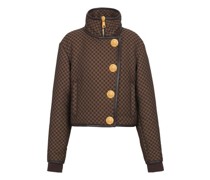 Kurze Jacke mit Mini-Monogramm