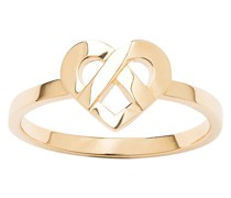 Ring Cœur Entrelacé