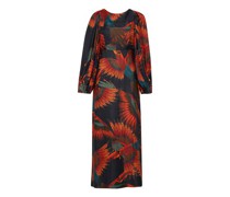 Midikleid Arabesque Toucans