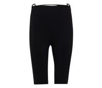 Biker-Leggings mit Herzdetail