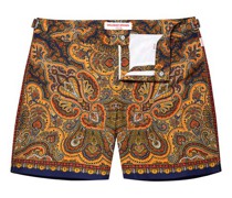 Halblange Badeshorts Bulldog Mystique Paisley