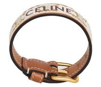 Triomphe Canvas Leather Bracelet