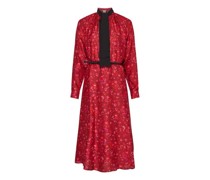 Bedrucktes Midikleid