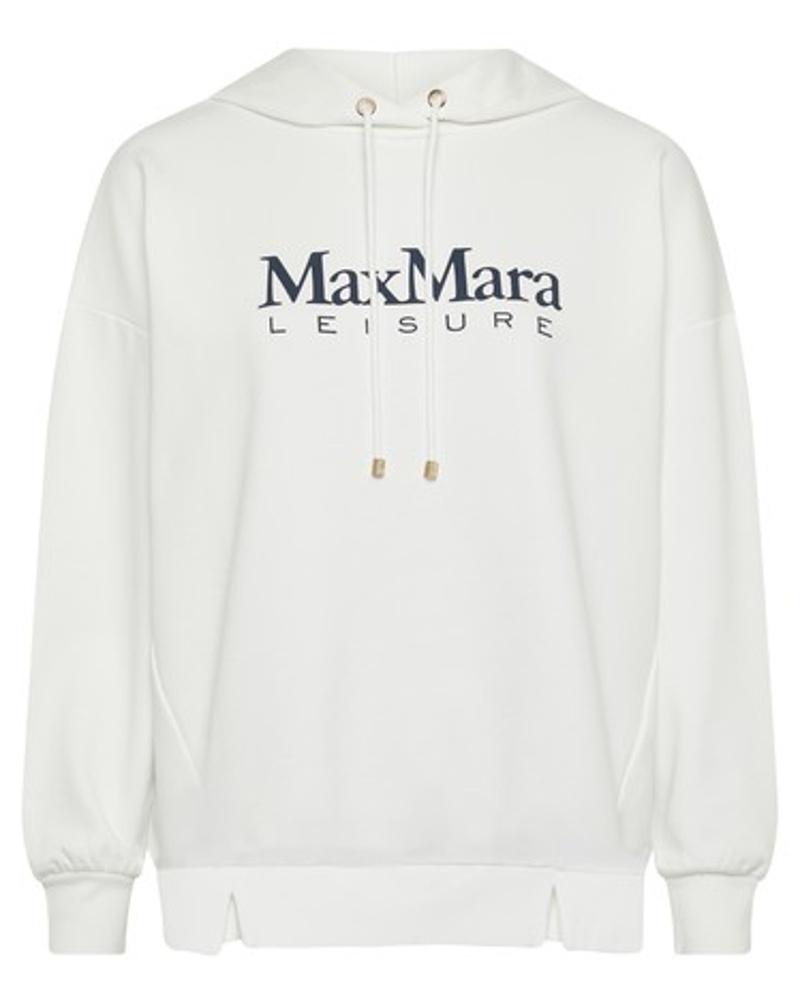 Max Mara Damen Logo-Hoodie Filo LEISURE
