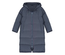 Lange, wendbare Daunenjacke