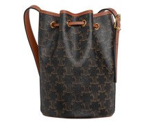 Drawstring Small Triomphe Canvas Bag