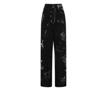 Graffiti Baggy-Hose