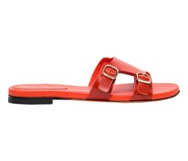 Ledersandalen mit Doppelschnalle