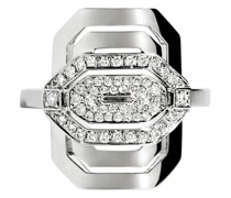 Ring Mini My Way halb besetzt und in Silber