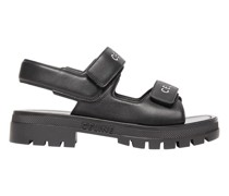 Celine leo sandale mit klettverschluss