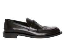 Leather Moccasin Loafers