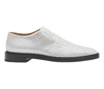 Mit Kristallen verzierte Tabi-Schuhe mit Schnürung