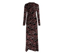 Langes Kleid mit Muster