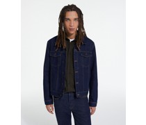 Blaue Jeansjacke