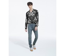 Slim-Fit-Jeans in Waschung The Kooples