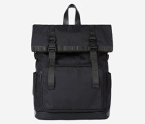 Schwarzer Rucksack