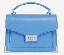 Kleine Emiliy Tasche aus Blauem Leder